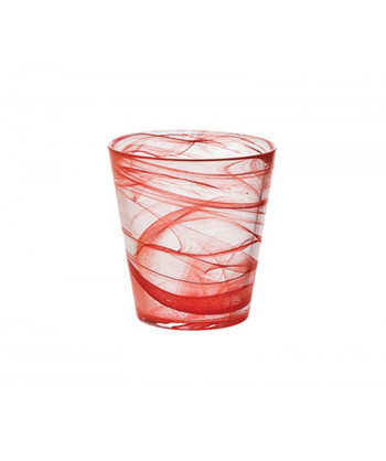 Bicchiere Capri Corallo Cl45 Bormioli Rocco H 10 Ø Cm 9,5 Confezione Da 6