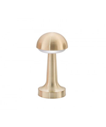 Lampada Sfera Led Nera Ø Cm 11 H 23,5 Touch Con 3 Regolazioni Di Luminosita'