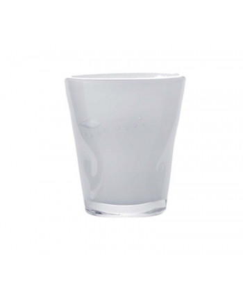 Bicchiere Acqua Dali' Bianco Cl 35 H 10,5 Ø Cm 9 Confezione Da 6