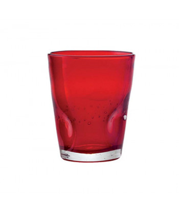 Bicchiere Acqua Dali' Rosso Cl.35 H 10,5 Ø Cm 9 Confezione Da 6