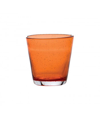Bicchiere Bollicine Arancio Cl.30 H 10,5 Ø Cm 9 M1934 Confezione Da 6