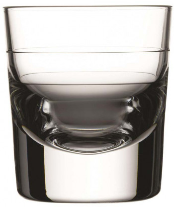 Bicchiere Amaro Old Fashion 2 Righe Cl18 Pasabahce H 8,7 Ø Cm 7,8 Confezione Da 6