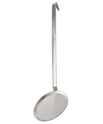 Schiumarola Rete Fine Inox Ø Cm 16 Manico 38 Paderno 11991-16