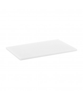 Tagliere Polietilene Bianco Cm 50x30x2h S/battente