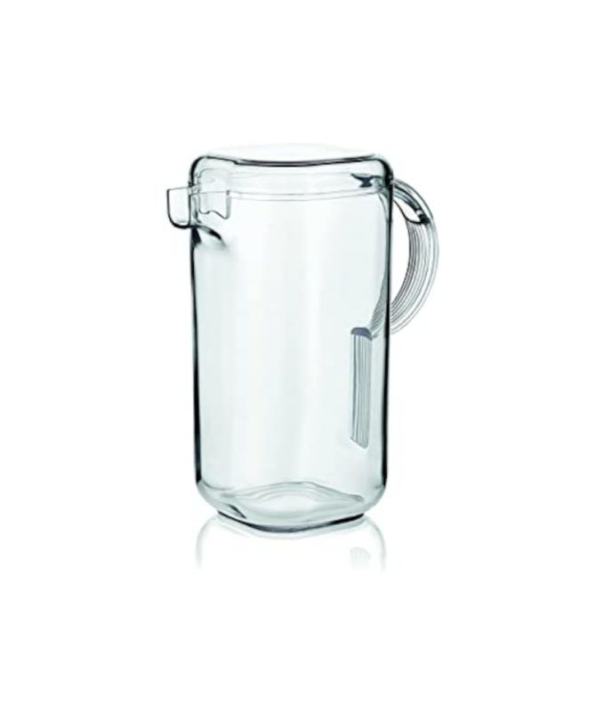 Brocca In Vetro Mason Jar Con Coperchio - Bocca Larga 32 Oz - Ermetica Per Bevande, Latte, Tè - Foto 10