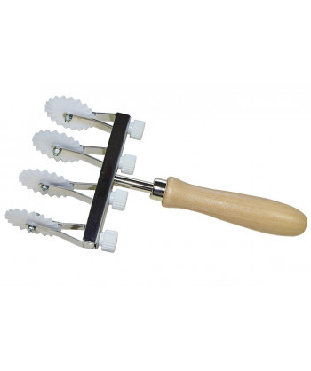 Rotella Tagliapasta 4 Lame Dentate Pvc Ø 3,8 Cm Elettro Center