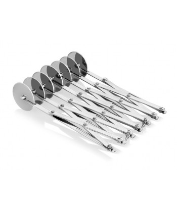 Tagliapasta 7 Rotelle Lisce Ø 7 Cm A Compasso