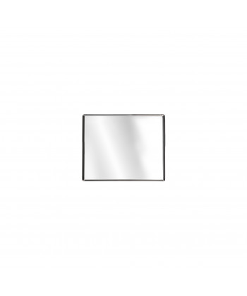 Vassoio Pasticceria Inox Cm 25x20 Abert Acciaio Inox Bordi Svasati