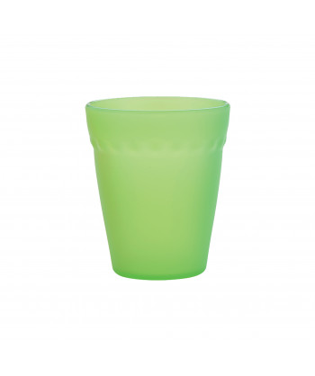 Bicchiere Plastica Oasi Verde Cl 26 H 9,5 Ø Cm 8 Confezione Da 24