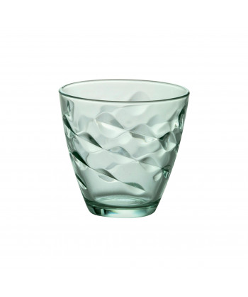 Bicchiere Flora Acqua Verde Cl 26 Bormioli Rocco H 8 Ø Cm 8,5 Confezione Da 6