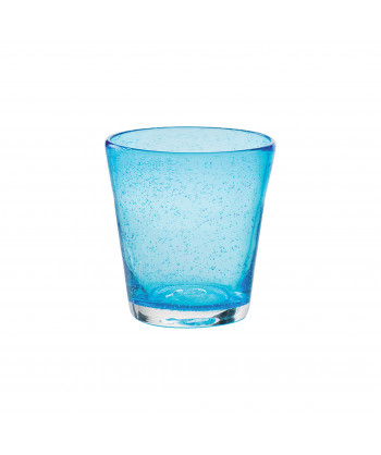 Bicchiere Bollicine Acqua Azzurro Cl 30 M1934  H 9 Ø Cm 8,6 Confezione Da 6