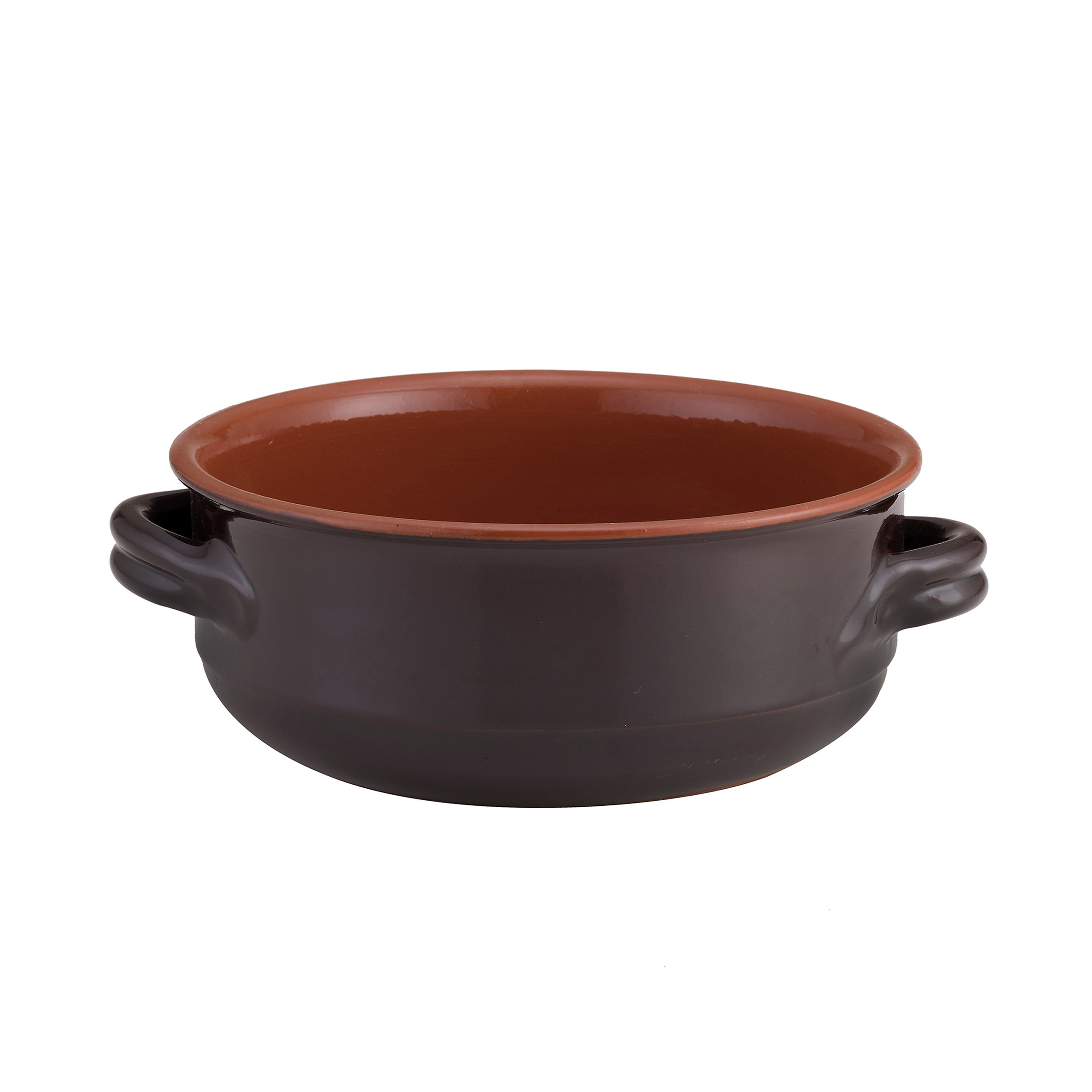 Tegame In Terracotta Vulcania Diametro 22 Cm: Cottura Lenta E Salutare Per Sughi E Brasati