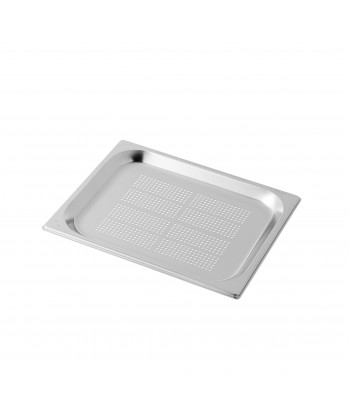 Teglia Inox Forata Gn 1/2 Alta 2 Cm Cm 32,5x26,5 Gr 640 Inox Macel