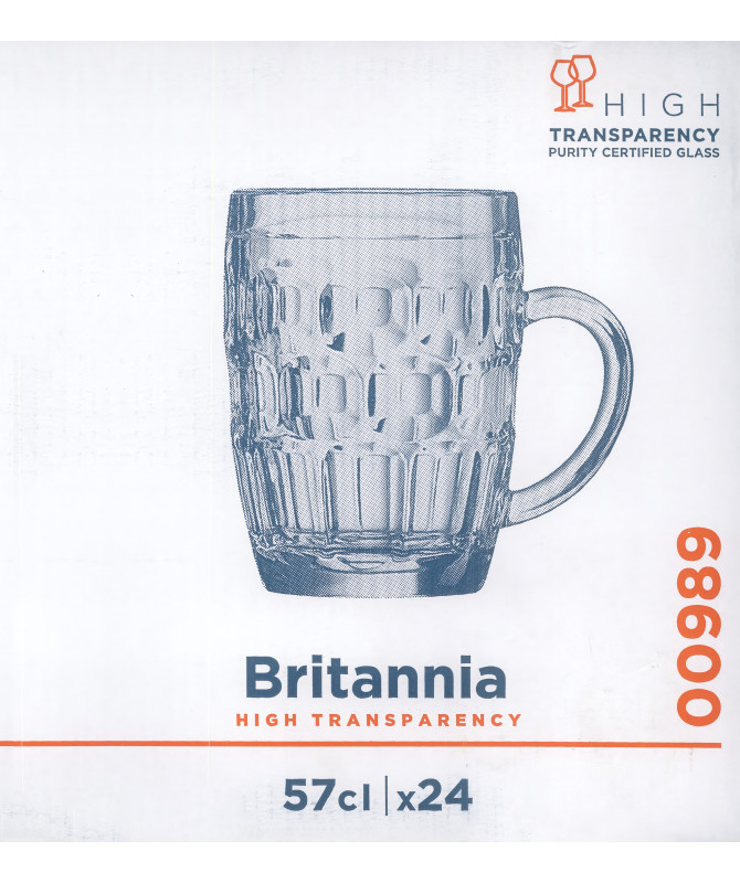 Bicchiere Termico Halse Outfitters 45oz Con Manico: Acciaio Inox Doppia Parete, Isolato, Blu Navy - 5