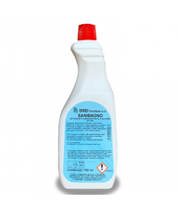 Sanibagno 750ml Detergente Disincrostant Per Bagno Profumato