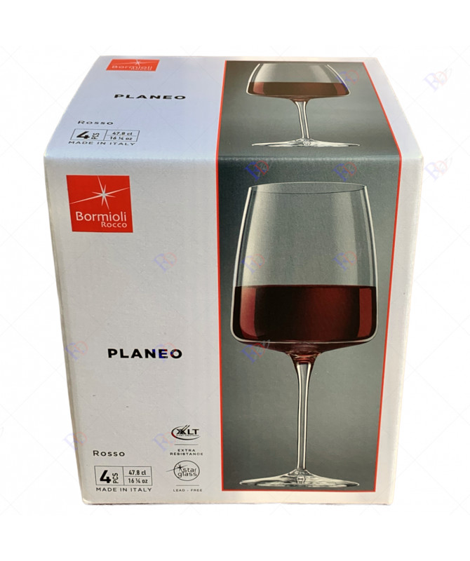 Bormioli Rocco Divino – Lot De 12 Verres à Vin (6 Rouge 53 Cl + 6 Blanc 44 Cl) – Cristal Starglass Italien Élégant Et Résistant