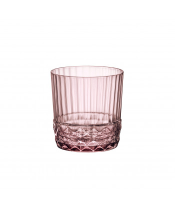Bicchiere Acqua Dof Cl 38 Liliac Rosa America' H 9,2 Ø Cm 8,8 Bormioli Rocco Confezione Da 6