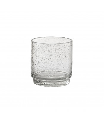 Bicchiere Acqua Scandia Cl 38 H 9 Ø Cm 8,4 Vetro Soffiato Impilabile M1934 Confezione Da 6