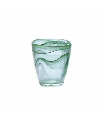 Bicchiere Acqua Carioca Verde Cl 25 H 9,5 Ø Cm 8,8 M1934 Confezione Da 6