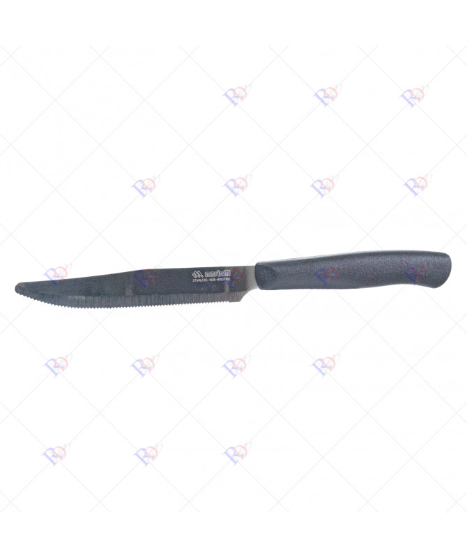 Set Da 6 Coltelli Da Bistecca Con Punta Affilata: Perfetti Per Tagliare Carne, Lavabili In Lavastoviglie