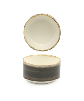 Kaden Woodland Brown Coppetta Ø Cm 8,1 Sango Ceramics Confezione Da 6