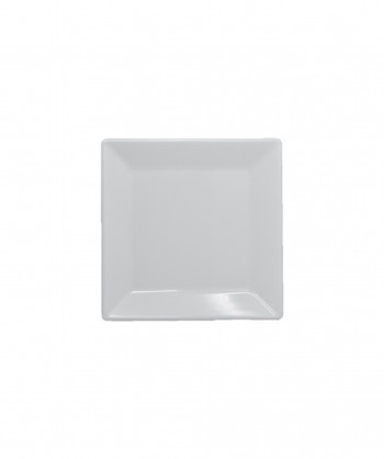Vassoio Bianco Melamina 36x36h3,5 Con Falda Gr 1.375  M1414