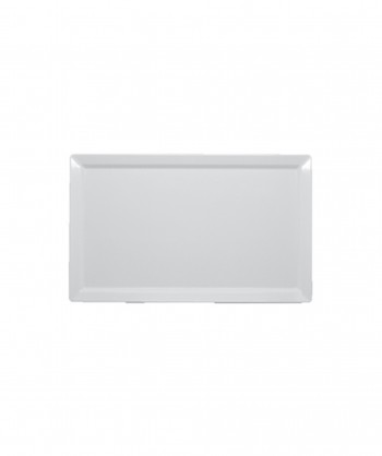 Vassoio Melamina Gn 2/4 53x16x3h Bianco Gr 1.073 Dt-gn24-0