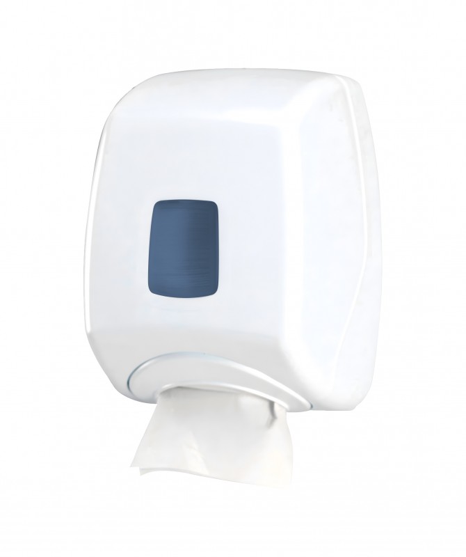 dispenser per carta igienica e sapone liquido Dispenser per carta igienica in ABS colore nero opaco Tecom 151065NR