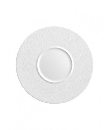 Florence Jungle Piatto Piano Ø Cm 28 Gourmet Int. Ø Cm 12,5 Lioness Confezione Da 6