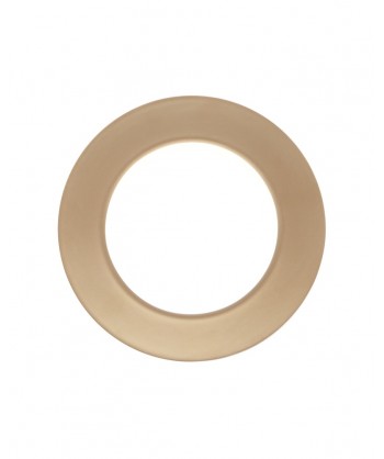 Florence Bronzo Piatto Piano Ø Cm 31 Lioness Porcellana Liscia Decorata Confezione Da 4