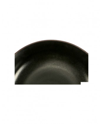 Stromboli Nero Piatto Fondo Ø Cm 20 Porcellana Metallizzata Lioness Confezione Da 6