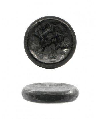 Matheria Black Piattino Alto Ø Cm 12 Porcellana Extra Strong Reactive Lioness Confezione Da 6