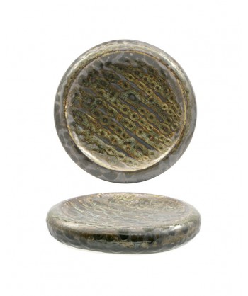 Matheria Green Piatto Alto Ø Cm 27 Porcellana Extra Strong Reactive Lioness Confezione Da 2