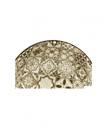 Sintra Nut Coppetta Ø Cm 12,7 Stoneware Decorato Lioness Confezione Da 8