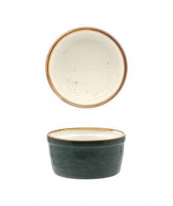 Just Ramequin Ø Cm 9,5 H 4,8 Ottanio Porcellana X Forno Decoro Mano Lioness Confezione Da 6