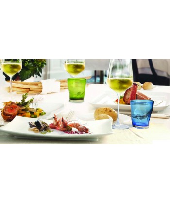 Justwhite Piatto Rett. Cm 30x22 Porcellana Bianca Lioness