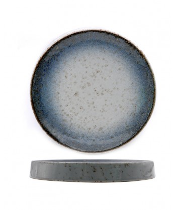 Atlantis Piatto Alto Ø Cm 27 Stoneware Colorato Reactive Fenixe Confezione Da 6