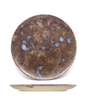 Horus Piatto Piano Ø Cm 30 Stoneware Colorato Reactive Fenixe Confezione Da 4