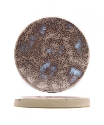 Horus Piatto Alto Ø Cm 27 Stoneware Colorato Reactive Fenixe Confezione Da 6