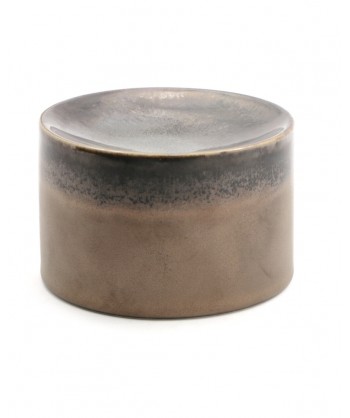 Oxide Colonna Gourmet Ø Cm 10,2 H 6,6 Porcellana Color Reactive Bronzo Fenixe Confezione Da 4