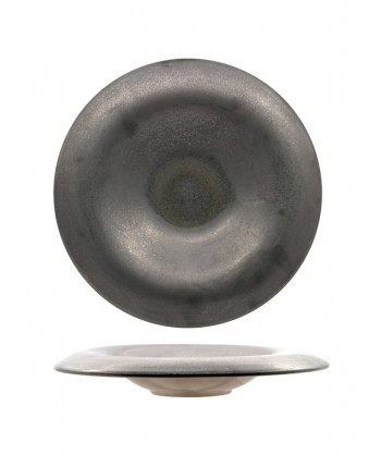 Oxide Pasta Bowl Ø Cm 28 Porcellana Color Reactive Bronzo Fenixe Confezione Da 2