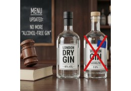"Gin analcolico" vietato dalla UE: cosa devono sapere bar e ristoranti