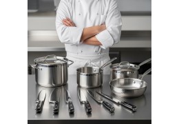 Dalle Posate alle Pentole: I Tipi di Acciaio Inox Più Usati nella Ristorazione e Catering